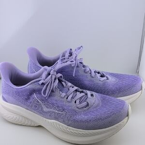 Hoka Lavender Running Sneakers - Women's